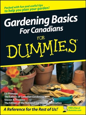 cover image of Gardening Basics For Canadians For Dummies
